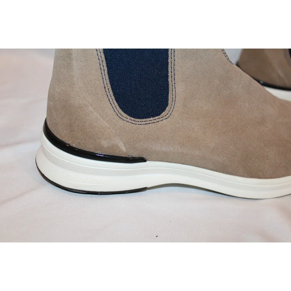 Blundstone Men's‎ 2146 Chelsea Sneaker Boots Suede Sand Navy